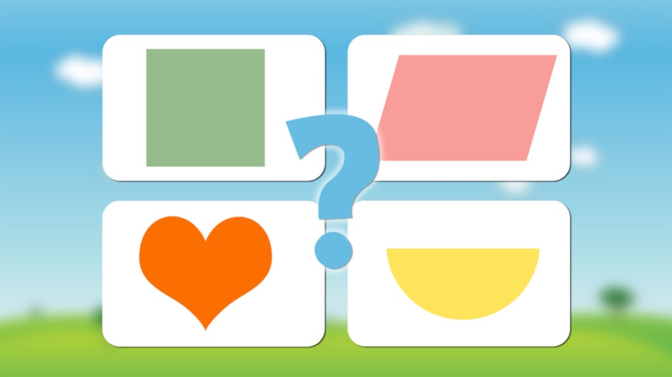 #4. Learn shapes with educational flashcards with words for kids and toddlers (iOS) 由: Kidstatic Apps ApS