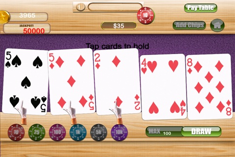 123 LIVE Video Holdem Poker Pro - ultimate card gambling table screenshot 3