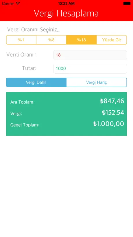 Vergi Hesapla
