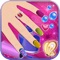 Mom Nail Salon - Little Princess Virtual Art Nails Salon For Girls and Women