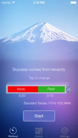 Game screenshot Tabata Timer for HIIT and Interval Trainings mod apk