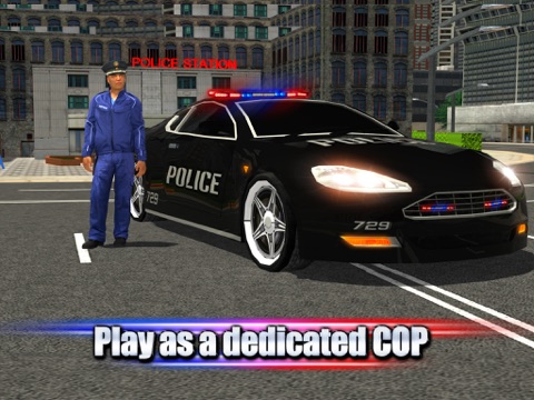 Screenshot #2 for Crime Town Police Car Driver