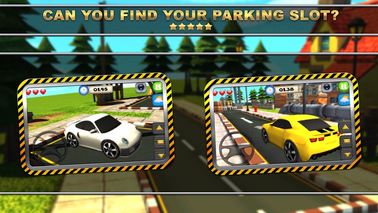 SportsCar Parking Mania - Drive Your Car to the Safety Area screenshot-4