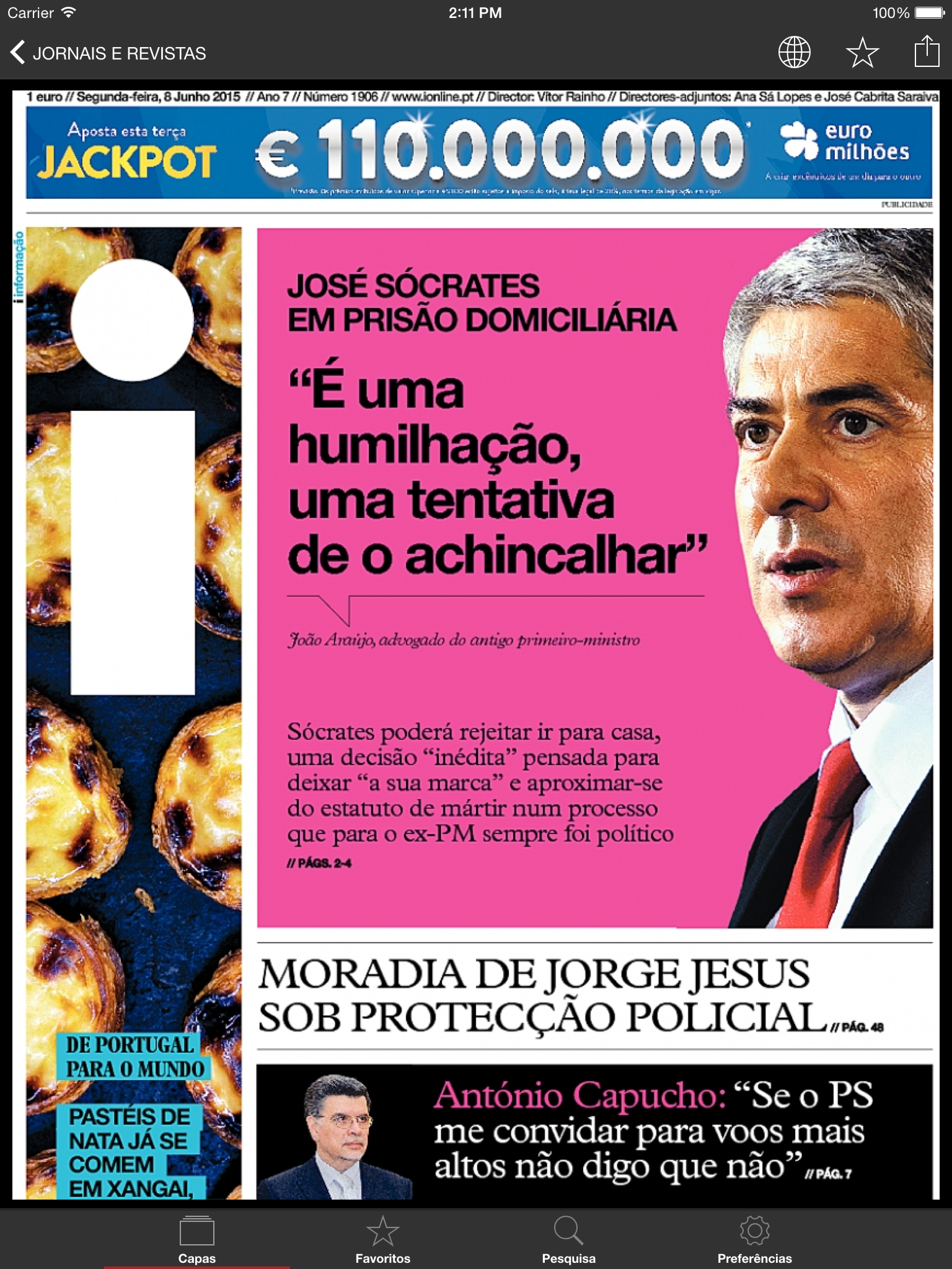Jornais e Revistas screenshot 7