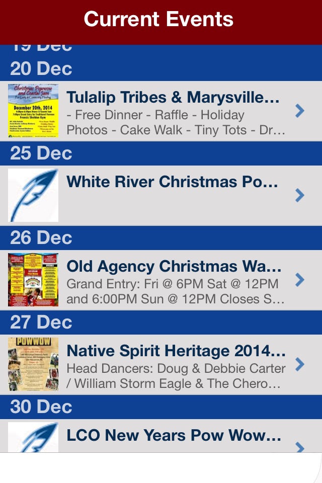 Pow Wow Calendar screenshot 3