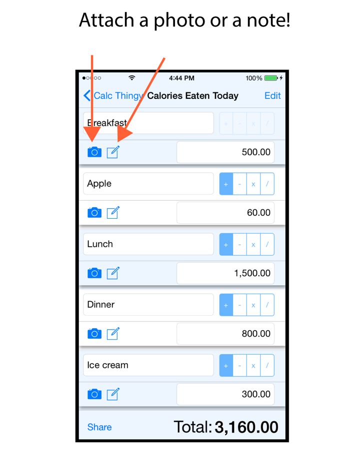 Calc Thingy - Calculate your lists