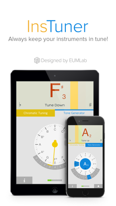 insTuner Free - Chromatic Tuner screenshot 1