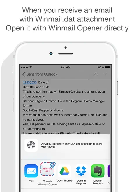 Winmail Opener