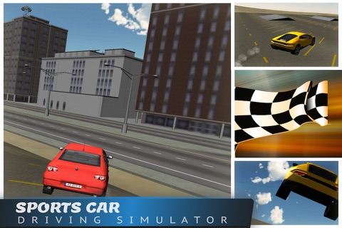 Sports Car Driving Simulator - Realistic 3D Driving Test Sim Games screenshot 2