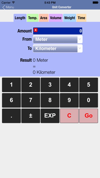 Calculator Converter
