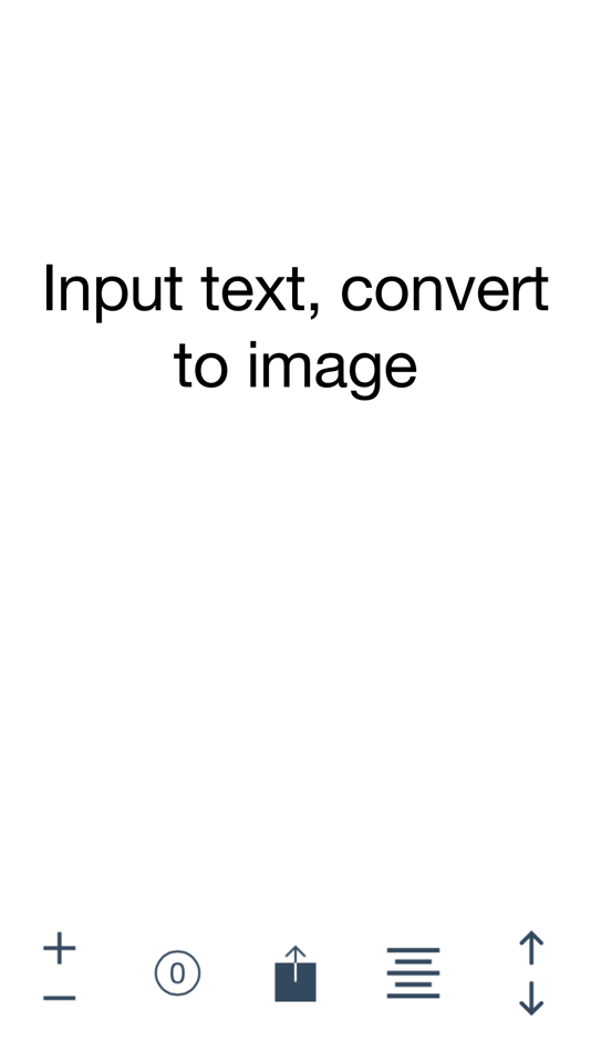 Text to image - Convert text to image - Text can be added interference - 1.0 - (iOS)