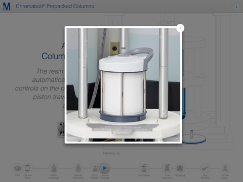 Merck Millipore Chromabolt® Prepacked Columns screenshot 4