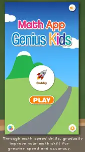 Math App - Genius Kids Free screenshot #1 for iPhone