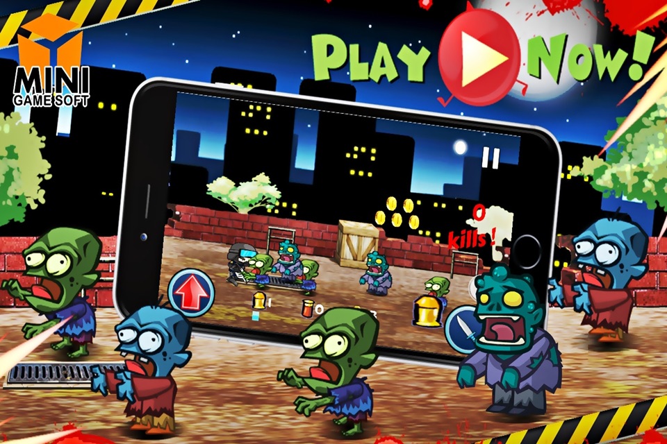 Cool Zombie VS Swat Game GS 1 :the police walking shooting zombie and boss screenshot 2