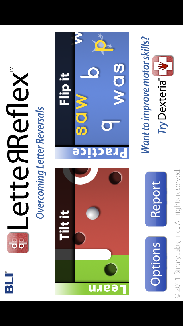 LetterReflex - Overcoming Letter Reversals & Backwards Writing in Early Childhood Development & Dyslexic Children Screenshot