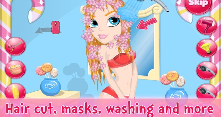 Sugar Sweet Spa Day Makeover