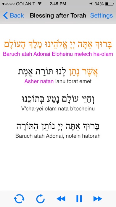 iBless Torah Screenshot 2