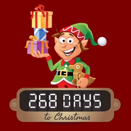 Sleeps to Christmas - A Christmas Elves Days to Christmas Countdown SnowGlobe App