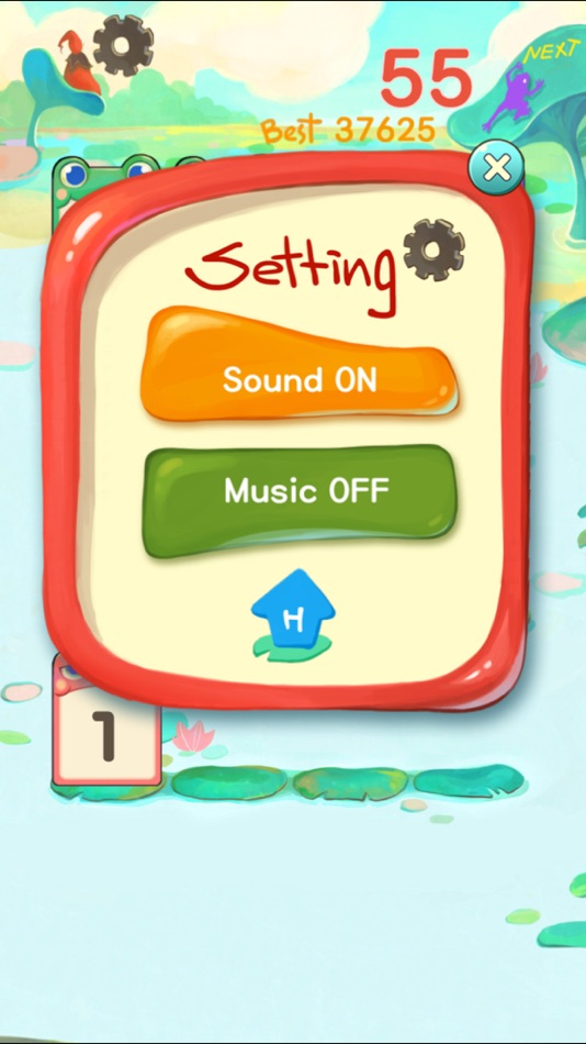 #5. Frog Threes (iOS) 由: Park Seokwoon