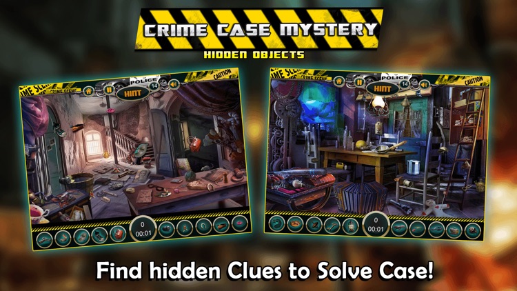 Crime Case Mystery - Hidden Objects