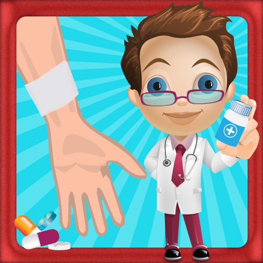 Arm Surgery - Doctor care and hand surgeon game Icon