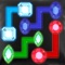 A Best Diamond Delight maze flow brain puzzle game FREE:Test your IQ