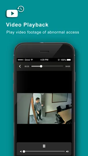 Captura de pantalla de EagleLinkIT - Access Control en iPhone 3