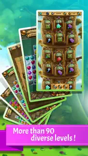 jewel tree: match it puzzle hd iphone screenshot 2