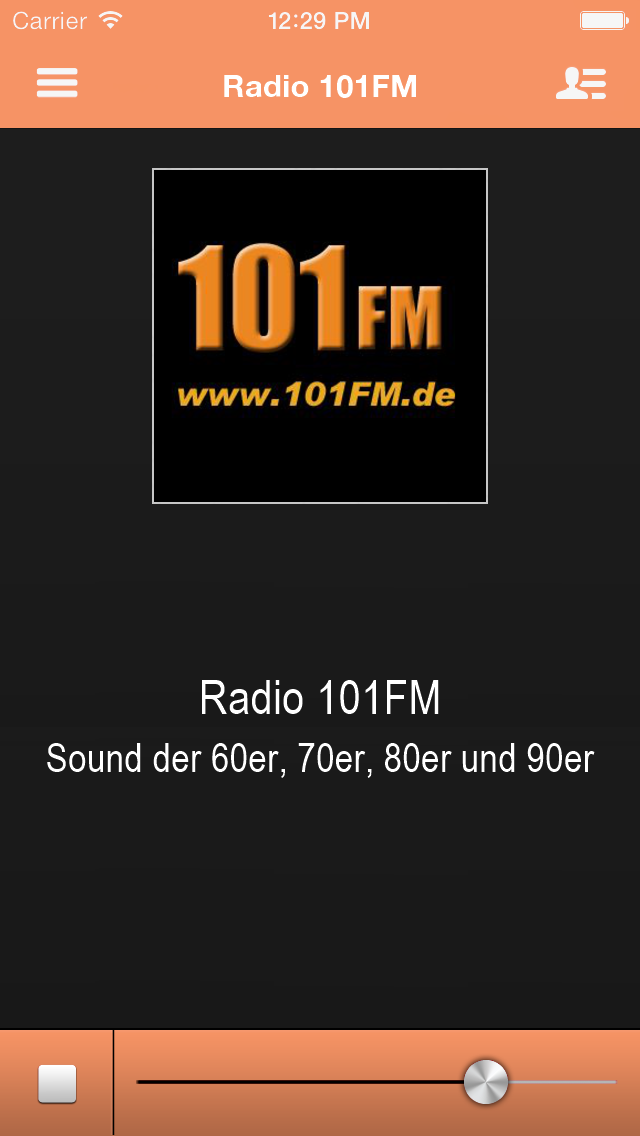 Screenshot #1 pour Radio 101FM