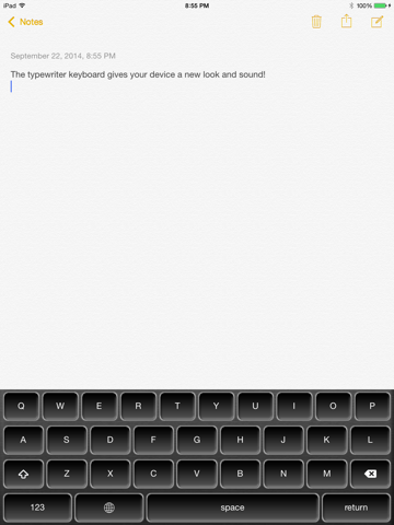 Screenshot #4 pour Typewriter Keyboard
