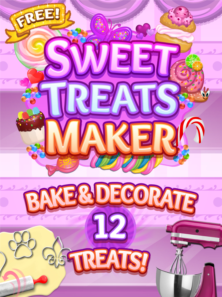 Sweet Treats Maker - Make, Decorate & Eat Sweets! screenshot 6