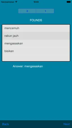 Malay Dictionary screenshot 3