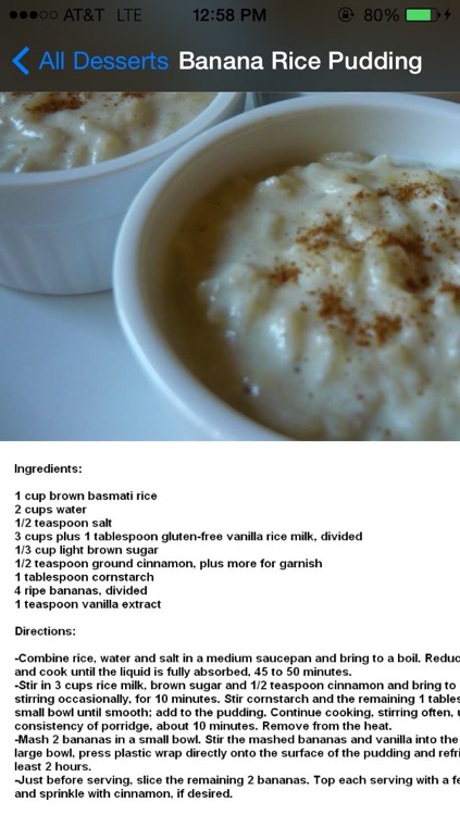 Gluten Free Recipes Holiday Desserts Treats screenshot-4