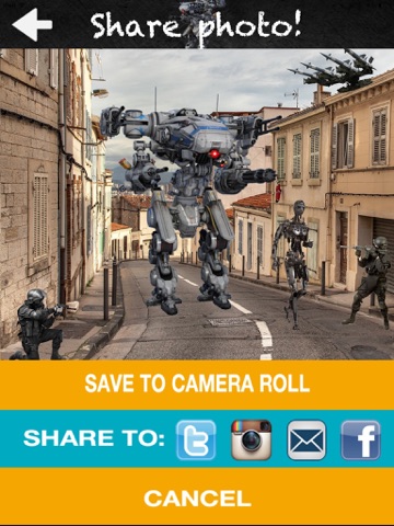 Screenshot #6 pour Éditeur de Photo du Mecha Bataille - mecha battlefield editor