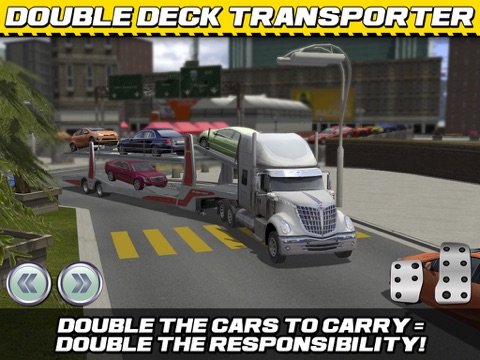 Screenshot #6 pour Car Transport Truck Parking Simulator - Gratuit Jeux de Voiture de Course