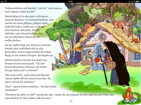 Schneewittchen Und Die Sieben Zwerge Text
