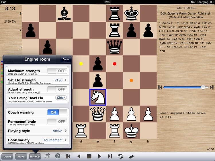 HIARCS Chess for iPad screenshot-3