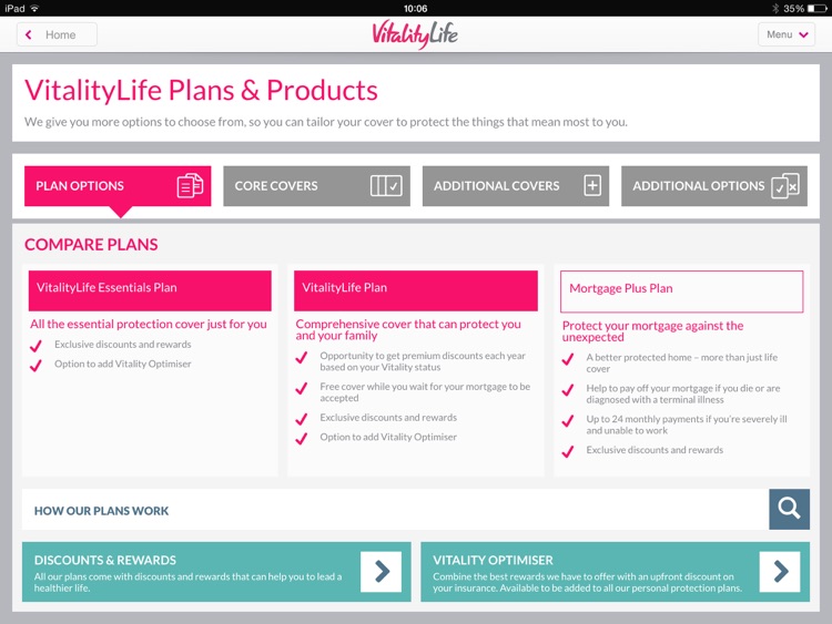 VitalityLife MyPlan