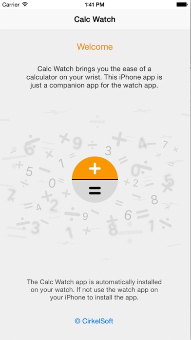 Screenshot #1 pour Calc Watch - Best Wrist Calculator