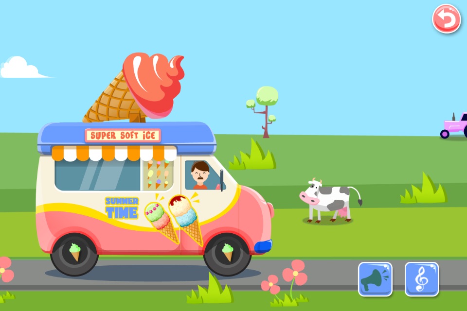 Ice Cream Truck -  Educational Puzzle Game for Kids screenshot 4