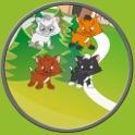 ador&aacute;vel gatos para crian&ccedil;as - jogo livre icon
