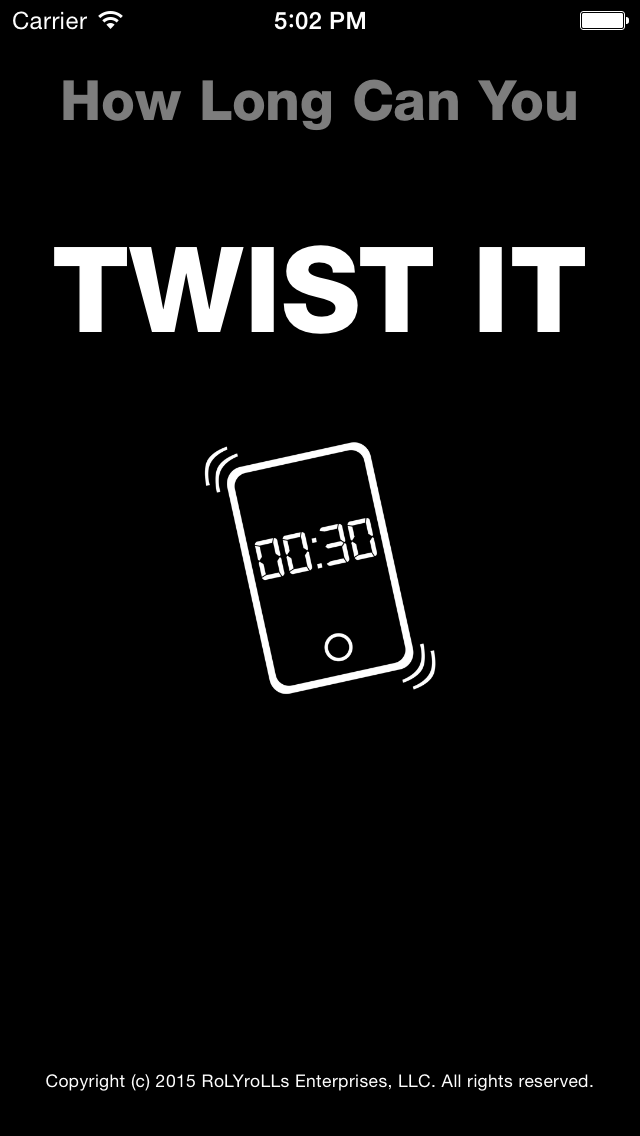 How Long Can You Twist It