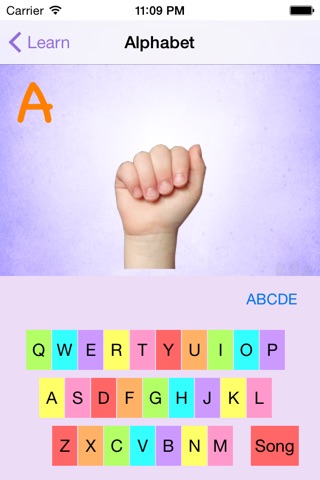 Baby Signing Animated Words screenshot 4