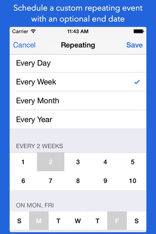 OneStack Calendar - Simplify and organize your life screenshot 4