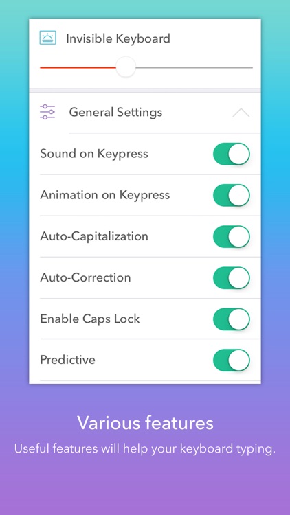 Perskey - Personal Keyboard for iOS8 (Include Christmas theme) screenshot-4