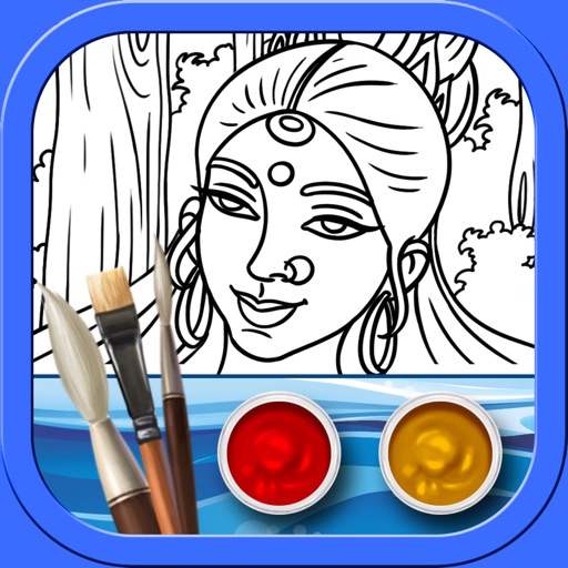 Ganga - Colouring "iPad Edition" iOS App