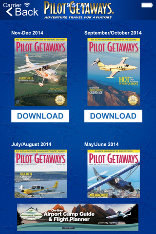 Pilot Getaways - Adventure Travel for Aviators screenshot 2