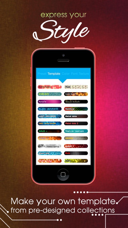 Color Messages for iOS 8