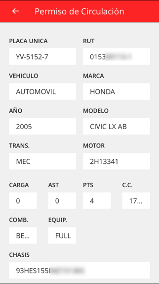 Screenshot #3 pour Mi Permiso de Circulación