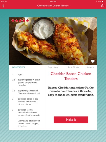 The Betty Crocker® Cookbook for iPad screenshot 3